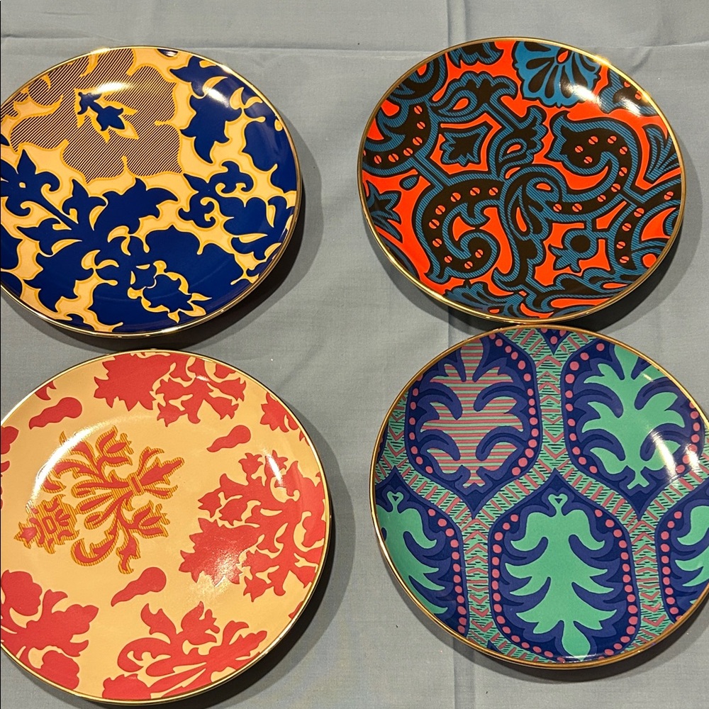 Tracy Reese Floral Plate set